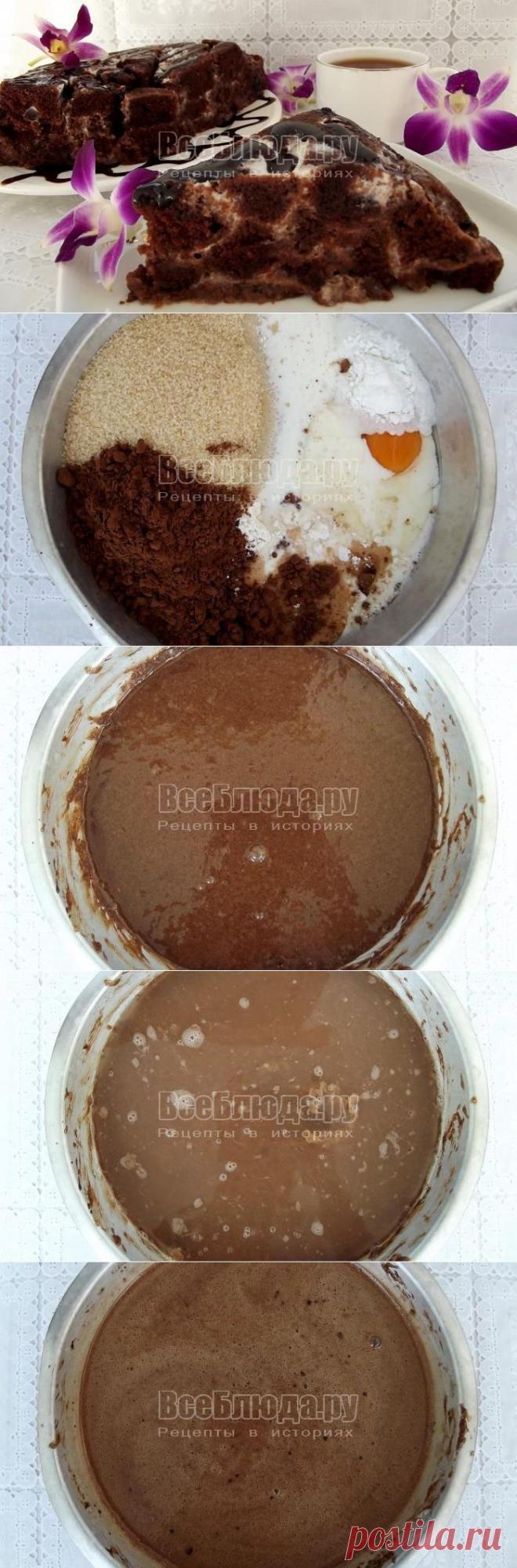 Рецепт шоколадного торта на кипятке с фото - простой и вкусный | Все Блюда