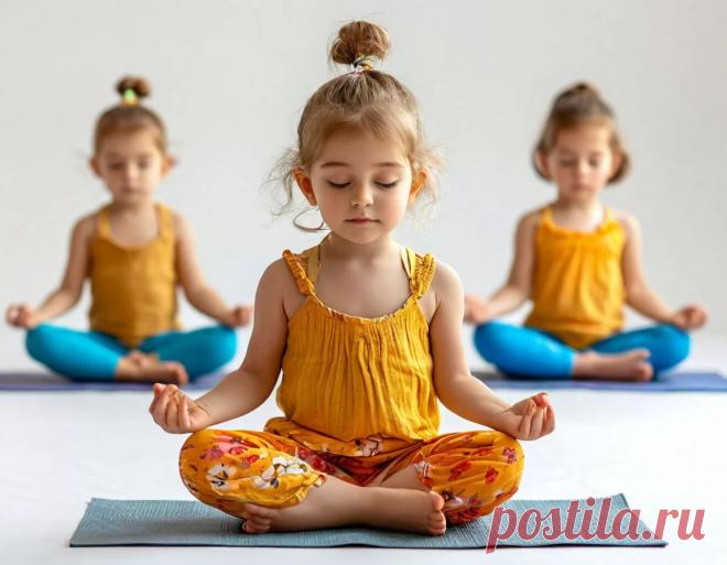 Утренняя йога для детей
