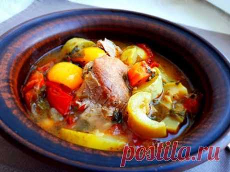 Томленое Мясо с Молодыми Овощами. Невероятно вкусное, ароматное и нежное блюдо.