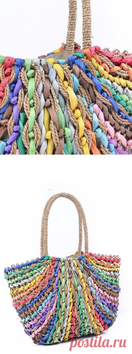 Яркая, летняя сумка / Сумки, клатчи, чемоданы / ВТОРАЯ УЛИЦА