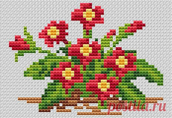 Gallery.ru / Симпатичная примула - Цветы и прочая растительность/Flowers/freebies - Jozephina