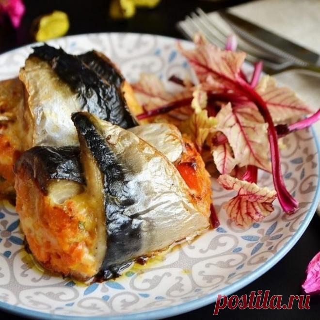 Рулеты из скумбрии с сыром и овощами | Самые вкусные кулинарные рецепты