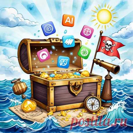 Ваш персональный гид по нейросетям: Собрал все лучшие сервисы в одну таблицу-шпаргалку | НейроПульс | Дзен