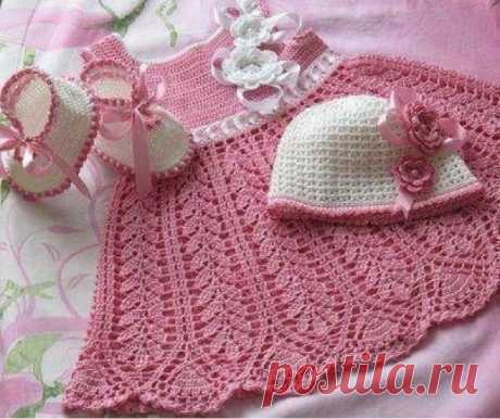 Crochet baby dress pattern | Free Crochet Patterns