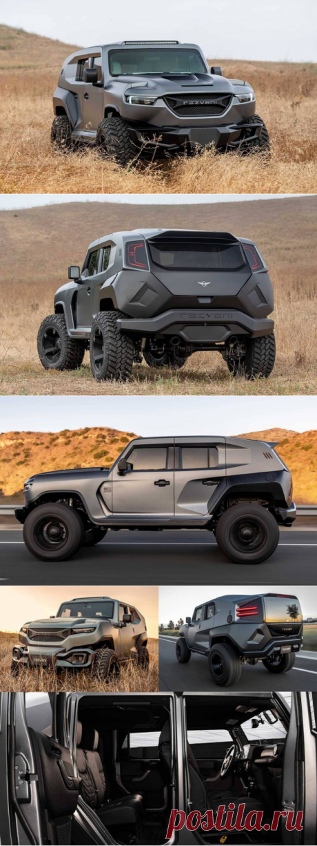 Rezvani Tank 2020 - новый внедорожник - цена, фото, технические характеристики, авто новинки 2018-2019 года