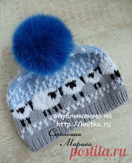 Детская шапочка baa ble hat. Работа Марины Стоякиной, Вязание для детей