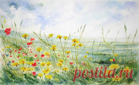 MereMichelle - painting - Fleurs-resa