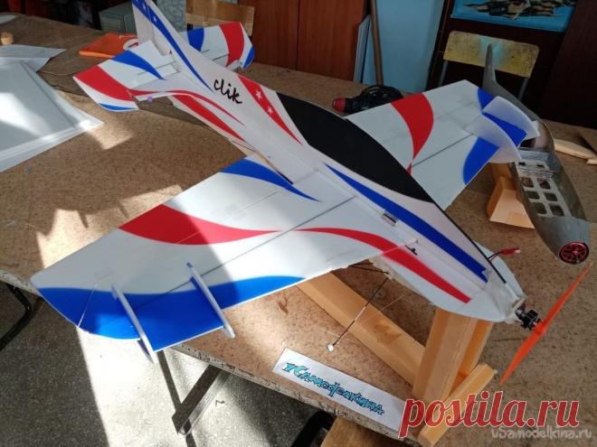 Ремонт радиоуправляемого самолёта класса F3P Здравствуйте, дорогие читатели. Представляю вашему вниманию процесс ремонта пилотажного зального самолёта класса F3P «Клик». Немного предыстории. Где-то две недели назад наша команда моделистов отправилась в спортивный зал для проведения тренировочных полётов на самолётах класса F3P.В одном из