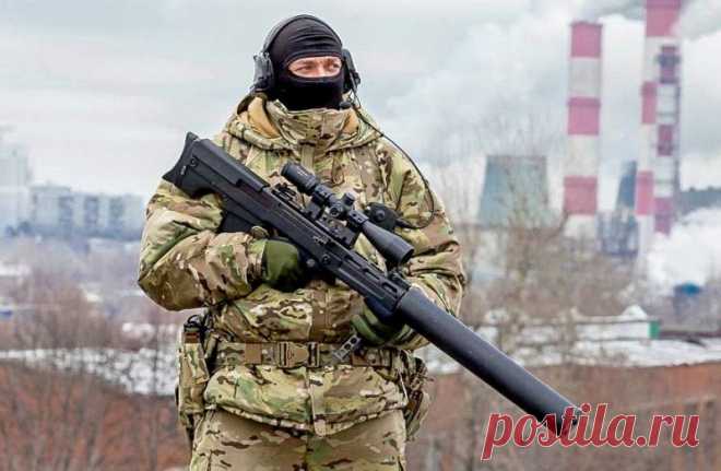 Крупнокалиберная снайперская винтовка ВССК «Выхлоп». Инфографика 



ВССК «Выхлоп» (Винтовка Снайперская Специальная Крупнокалиберная) — российская бесшумная крупнокалиберная снайперская винтовка, выполненная по компоновке булл-пап. Разработана по специальному зака…