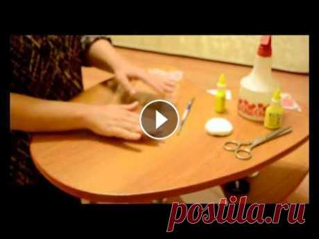 Декупаж батареи с помощью файла. Мой блог по HandMake...