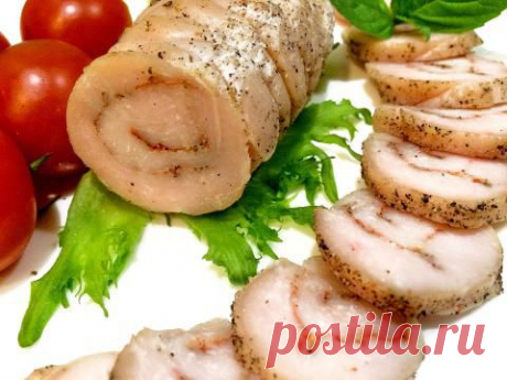 ПРАЗДНИЧНЫЙ КУРИНЫЙ РУЛЕТ В МОЛОКЕ | 4vkusa.ru