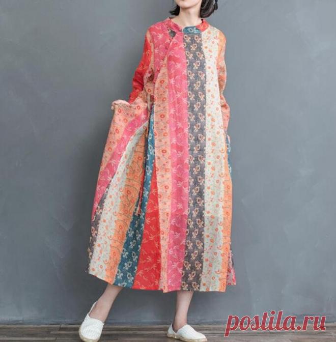 Women's long Dresses Maxi dress longsleeves dress | Etsy