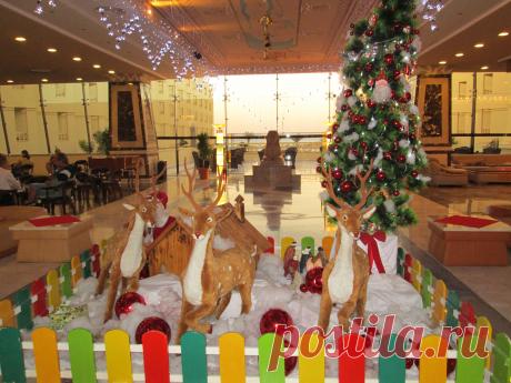 Фойе отеля.