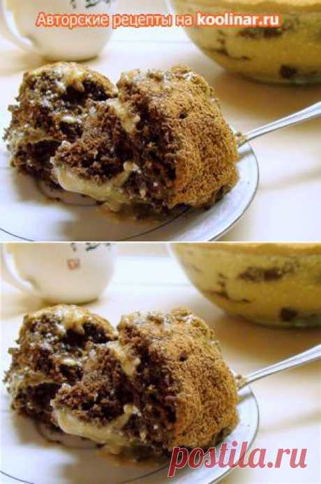 Шоколадный «рулет» или что делать, если он не получился :) Десерт с заварным кремом «Капучино».. Рецепт c фото, мы подскажем, как приготовить!