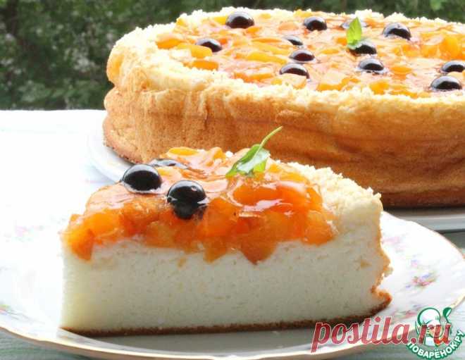 Нежный творожник с фруктовым желе – кулинарный рецепт