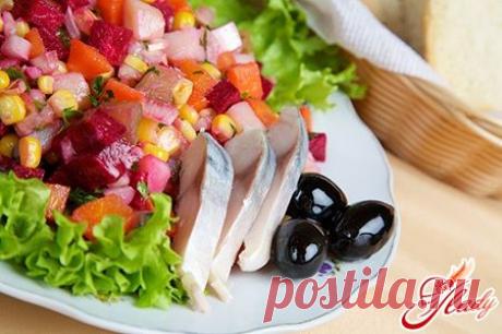 Винегрет с сельдью: рецепт приготовления