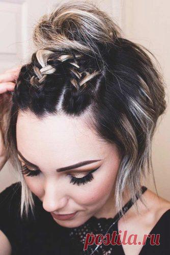 27 коротких причесок для новогодней вечеринки | Чаровница и проказница