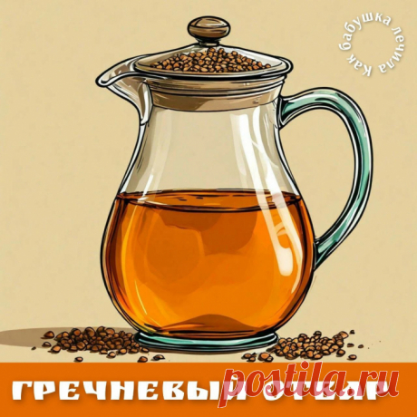 Гречневый отвар- здоровью дар.