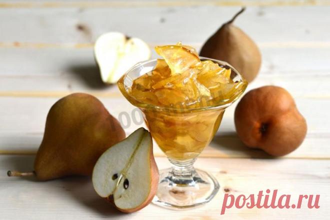 Варенье из груш дольками прозрачное рецепт с фото - 1000.menu