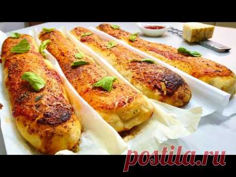 SFILATINI DI PANE PIZZA RIPIENI 🍕 🥖 STUFFED PIZZA BREAD 🥖 🍕