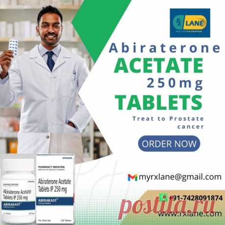 What is Abiraterone Acetate 250mg Tablets?

Abiraterone acetate 500mg tablets is a medication used in the treatment of prostate cancer. It belongs to a class of drugs called androgen biosynthesis inhibitors. It works by blocking the production of androgens, which are hormones that promote the growth of prostate cancer cells.