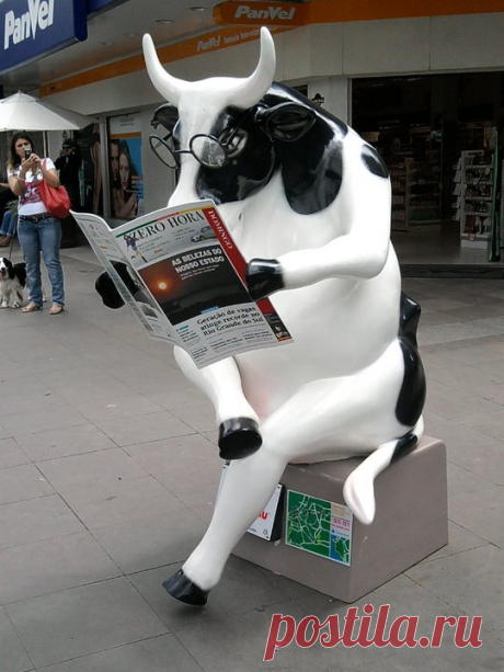 Blog da União: Cow Parede, em Porto Alegre