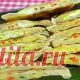 Лепешки сразу с начинкой Кулинарный рецепт