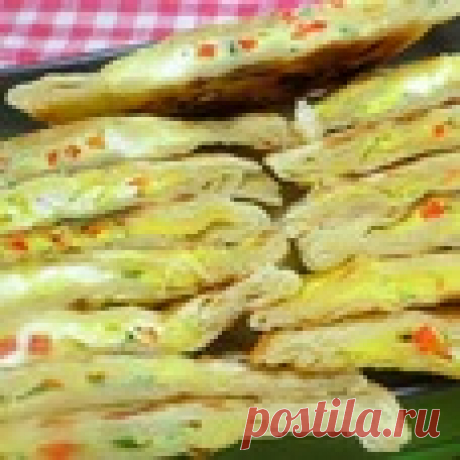 Лепешки сразу с начинкой Кулинарный рецепт