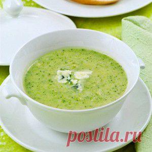 Суп из брокколи и цукини рецепт – вегетарианская еда: супы