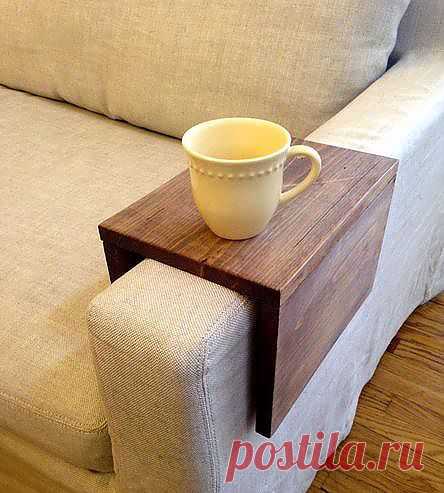 Reclaimed Wood Couch Arm Table | Collections Reclaimed Wood | Reclaimed PA | Scoutmob Shoppe | Product Detail
