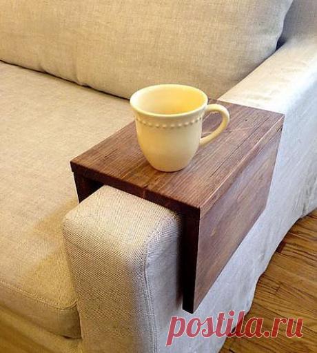 Reclaimed Wood Couch Arm Table | Collections Reclaimed Wood | Reclaimed PA | Scoutmob Shoppe | Product Detail