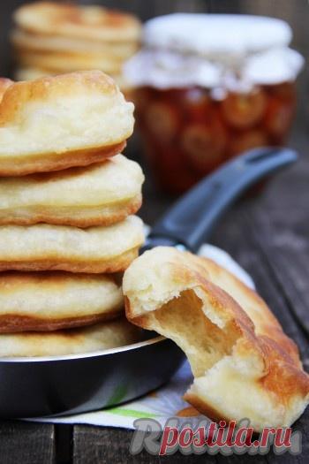 Творожные лепешки на сковороде