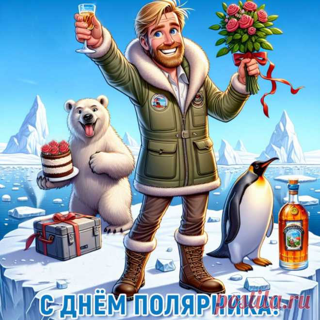 Поздравляю с Днём полярника. Пусть экстремальные ситуации снизятся до минимума, комфортные условия возрастут до максимума.