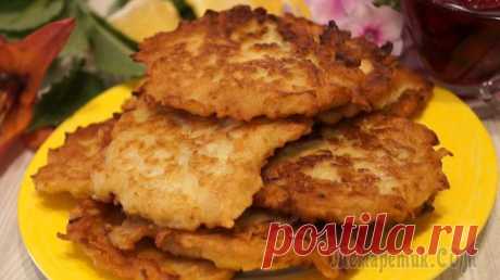 Минутные Оладьи из яблок