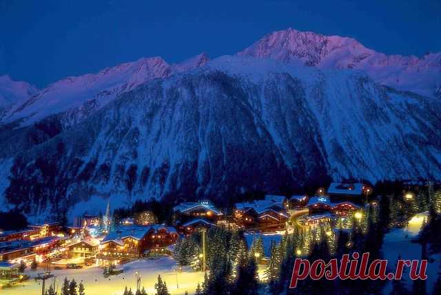 Courchevel, France..