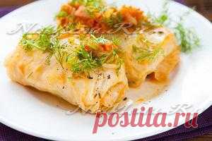 Голубцы с фаршем и рисом: рецепты