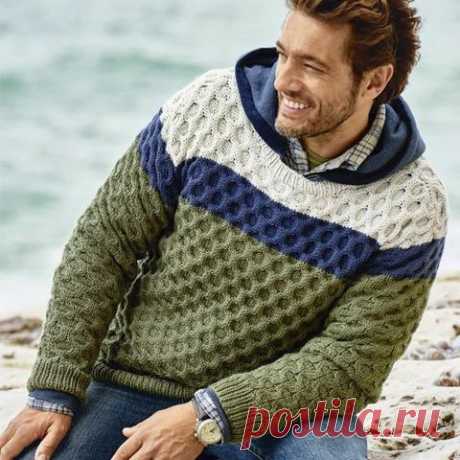 Men's Hand Knit Sweater 141B – KnitWearMasters