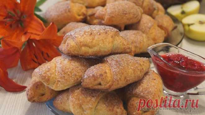 Чудесные рогалики. Роскошное лакомство из минимума продуктов!