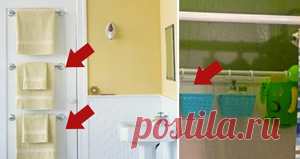 10 ярких трюков, чтобы маленькая ванная комната выглядела огромной! Вот это преображение…