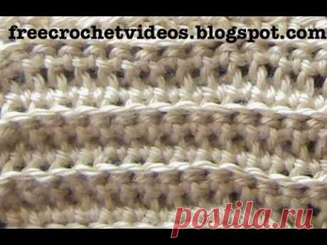 Crochet Rib Stitch