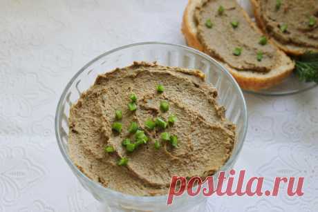 Очень просто, быстро, бюджетно и вкусно: паштет из куриной печени с шампиньонами | Вкусная копилка: рецепты для начинающих | Дзен