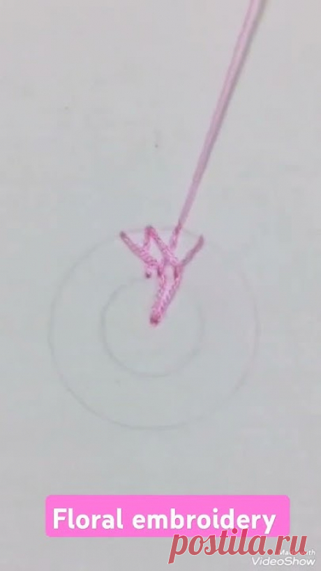 easy and beautiful handmade floral embroidery #embroiderydesign #embroidery