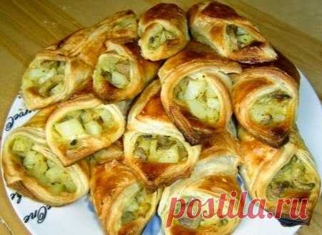 Кулечки с картофельной начинкой