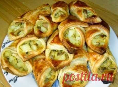 Кулечки с картофельной начинкой