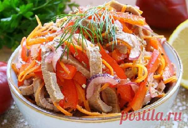 Мясной салат с овощами — СОВЕТНИК