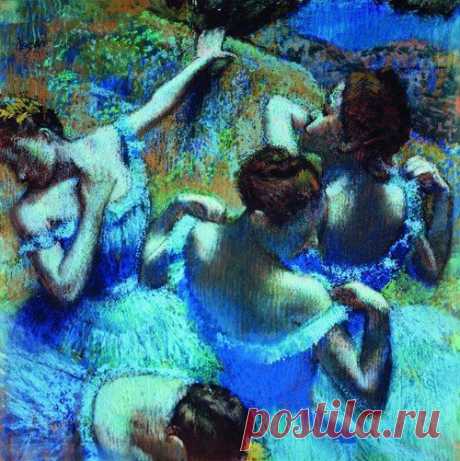 Эдгар Дега &quot;Голубые танцовщицы&quot; / Удивительное искусство