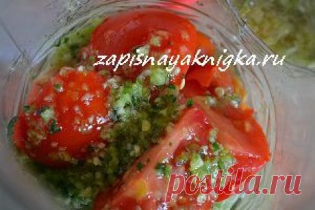 Помидоры по корейски рецепт | Записная книжка рецептов Анюты