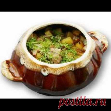 Рецепт: Мясо в горшочке с овощами в духовке | Свинина с овощами в горшочках
