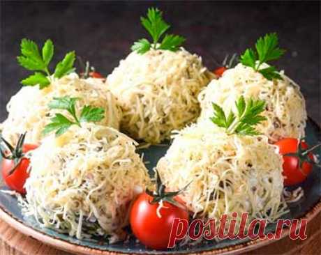 Салат с курицей Сырные сугробы: пошаговый фото рецепт, приготовление, ингредиенты