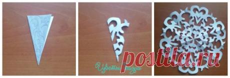 Как вырезать красивые снежинки из бумаги | Цветы жизни